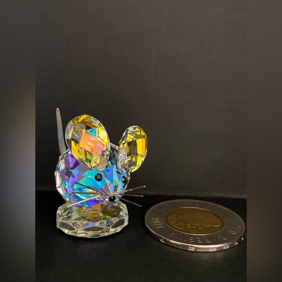 NEW SWAROVSKI Crystal Figurine ‘Replica Mouse’ LIMITED EDITION - Picture 8 of 9